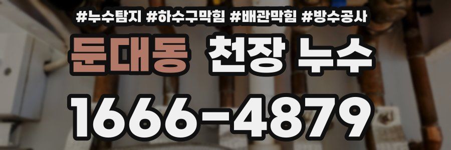둔대동 천장 누수