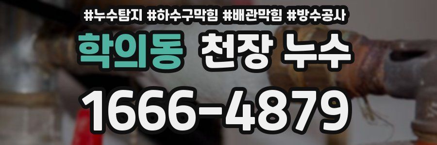 학의동 천장 누수