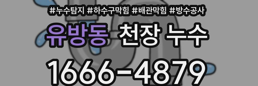 유방동 천장 누수