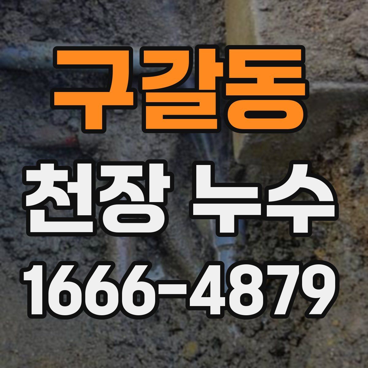구갈동 천장 누수