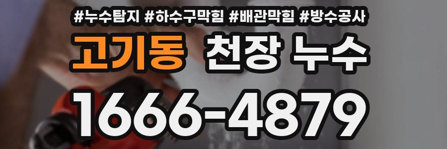 고기동 천장 누수