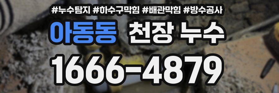 아동동 천장 누수