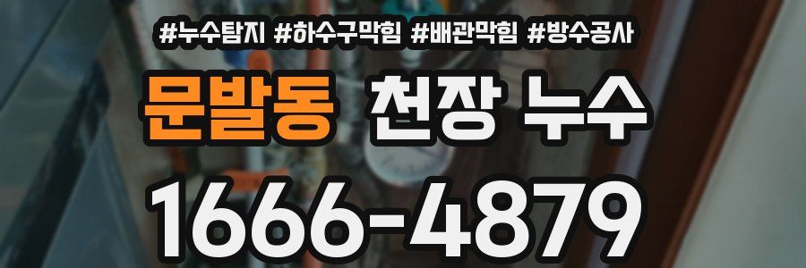 문발동 천장 누수