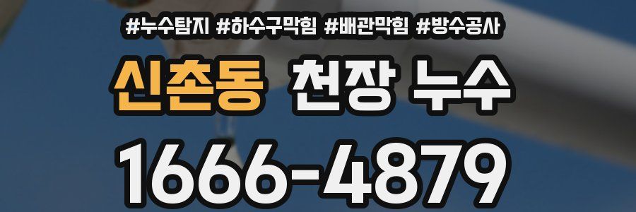 신촌동 천장 누수