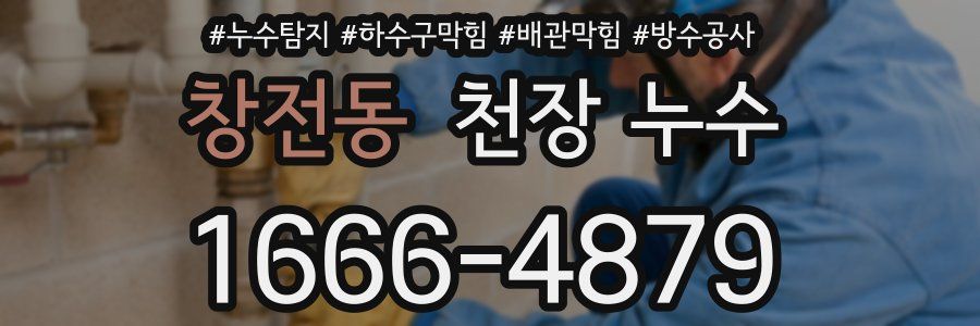 창전동 천장 누수