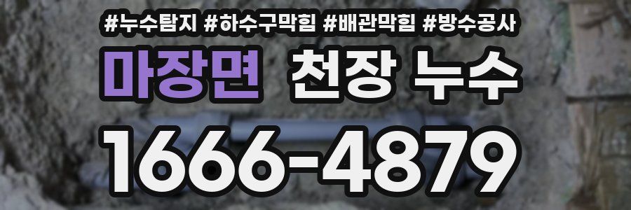 마장면 천장 누수