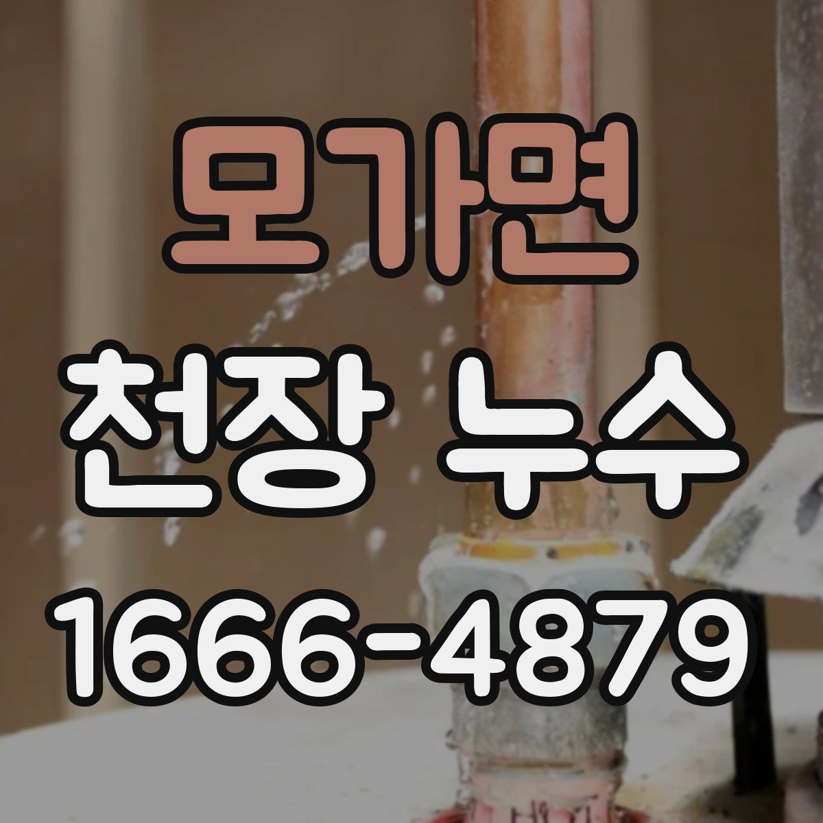 모가면 천장 누수