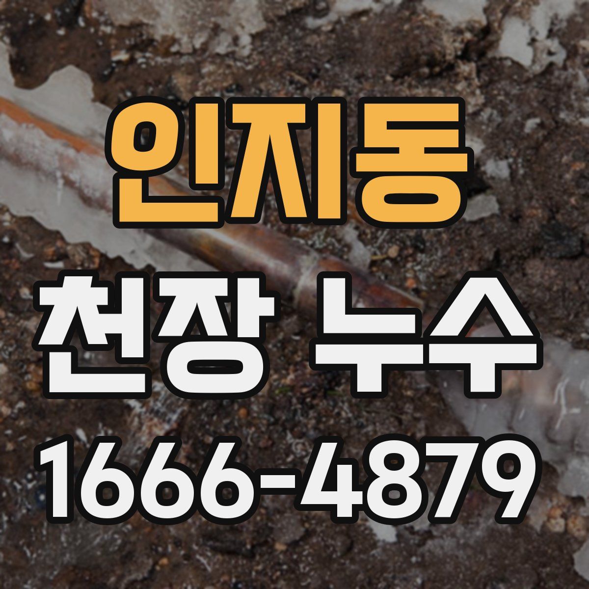 인지동 천장 누수