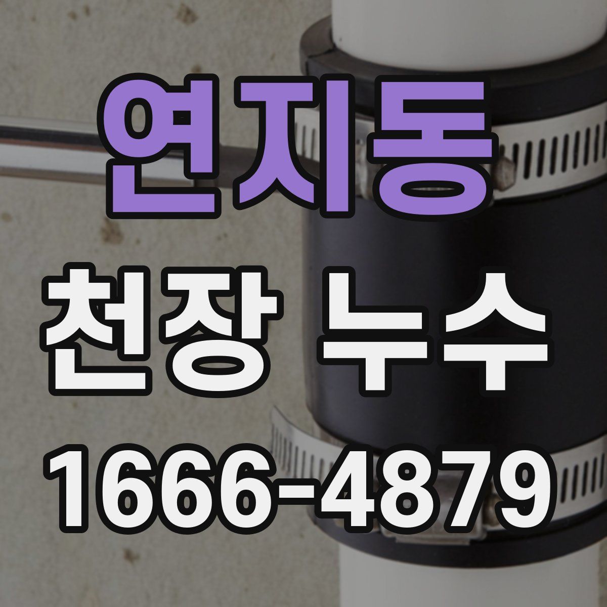 연지동 천장 누수