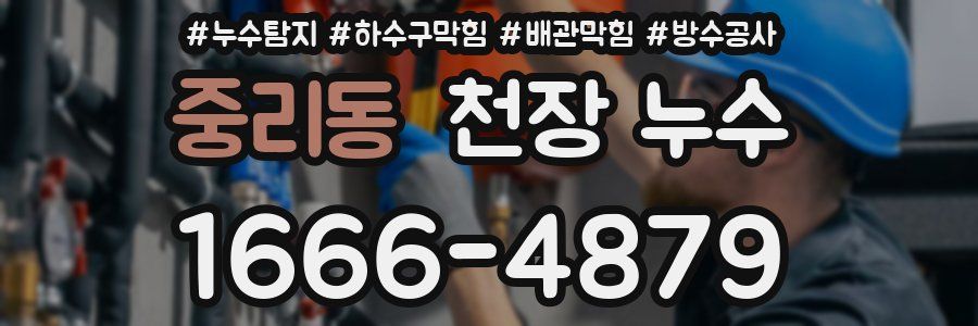 중리동 천장 누수
