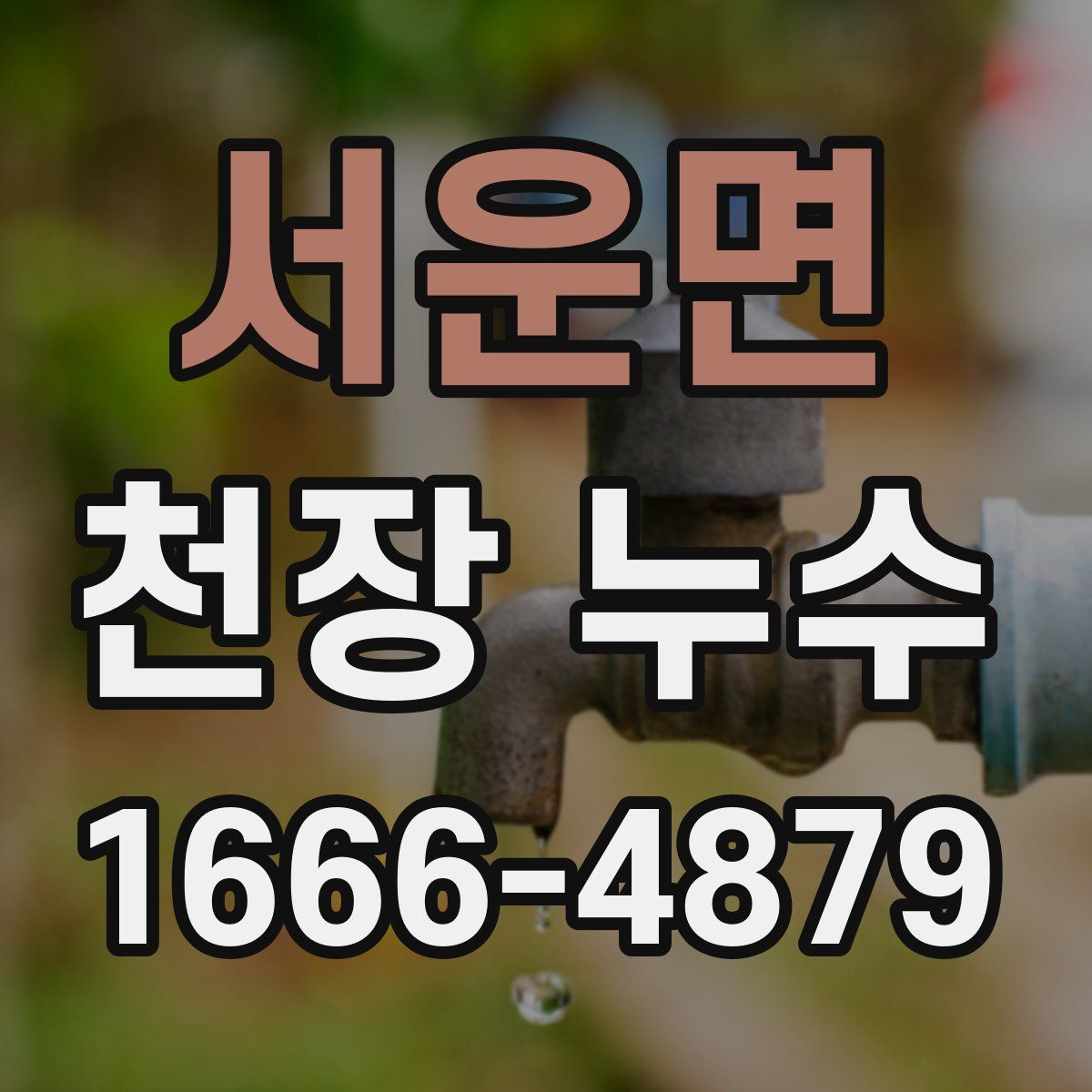 서운면 천장 누수