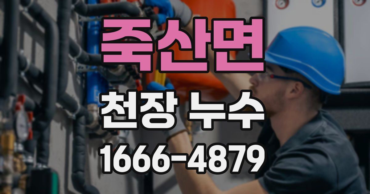 죽산면 천장 누수