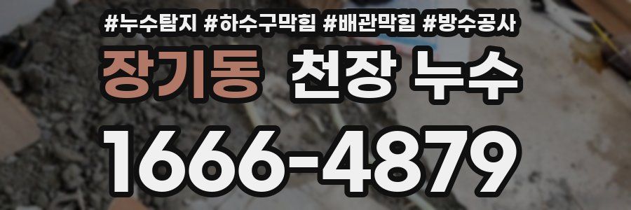 장기동 천장 누수