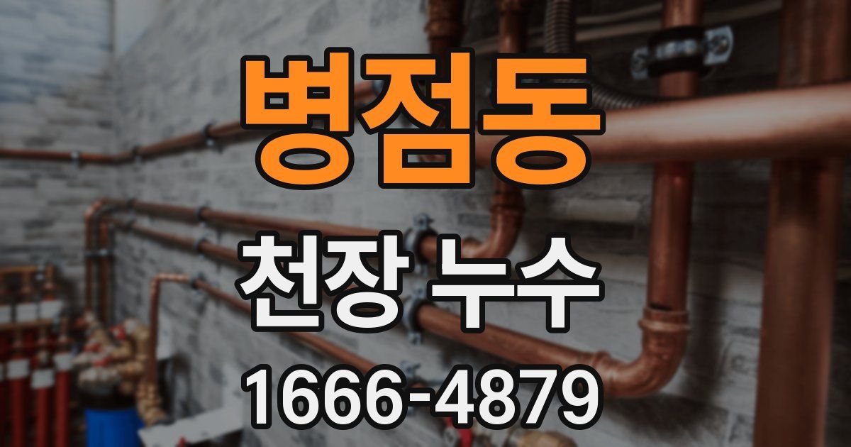 병점동 천장 누수
