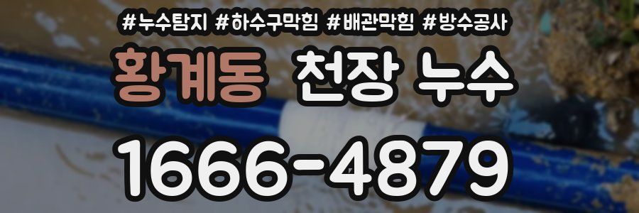 황계동 천장 누수