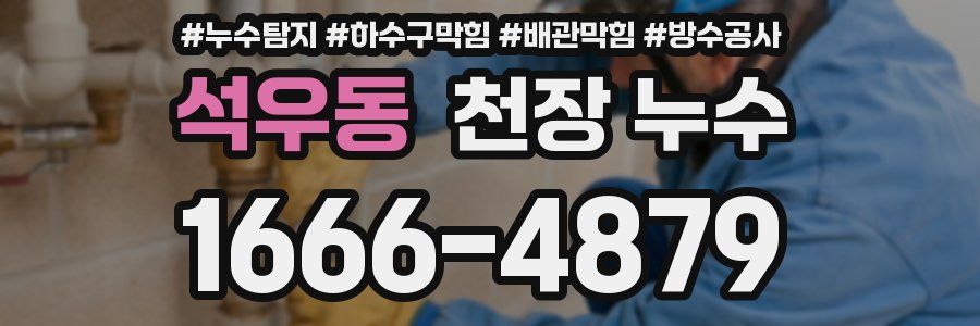 석우동 천장 누수