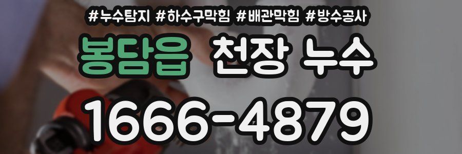 봉담읍 천장 누수