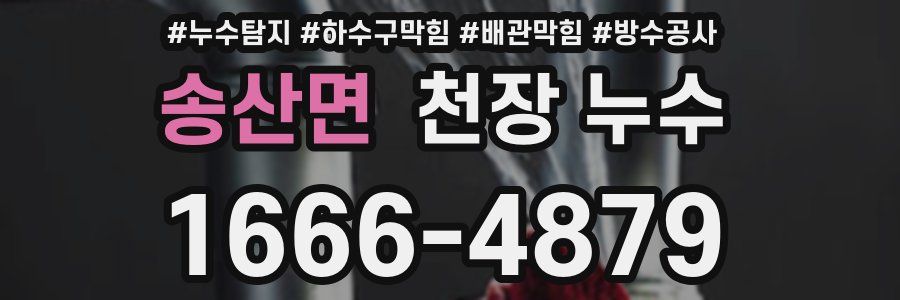 송산면 천장 누수