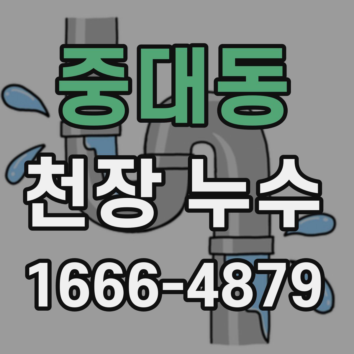 중대동 천장 누수