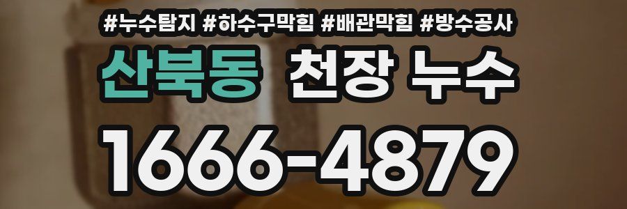 산북동 천장 누수