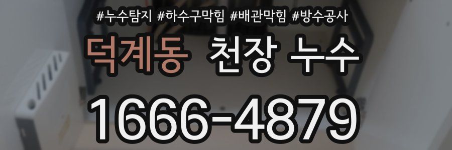 덕계동 천장 누수