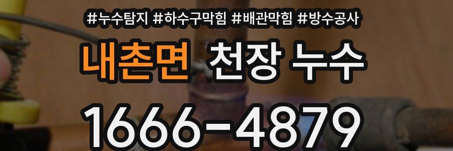 내촌면 천장 누수