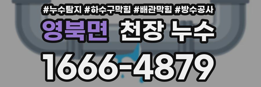 영북면 천장 누수