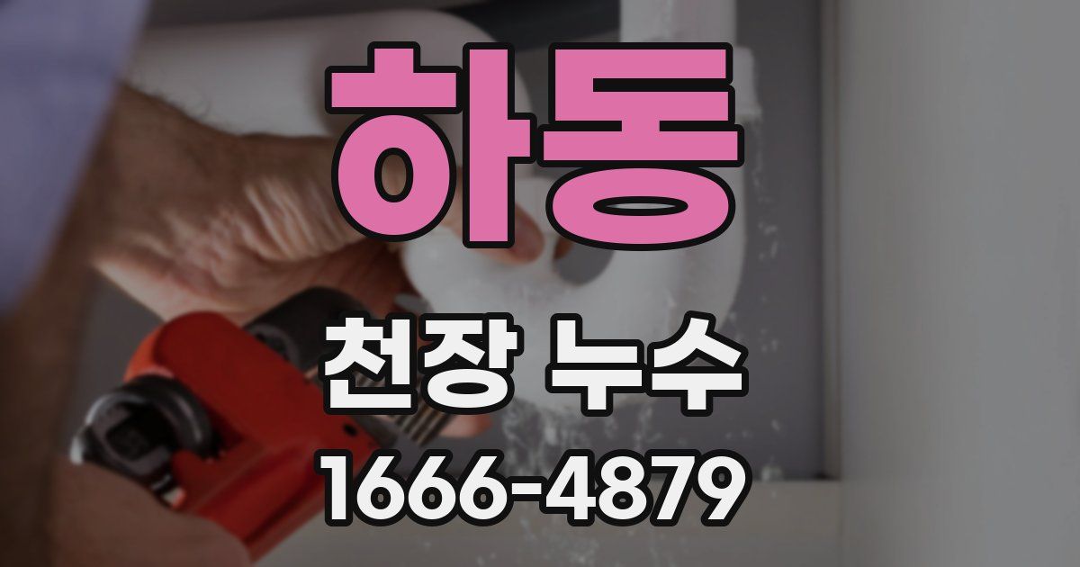 하동 천장 누수