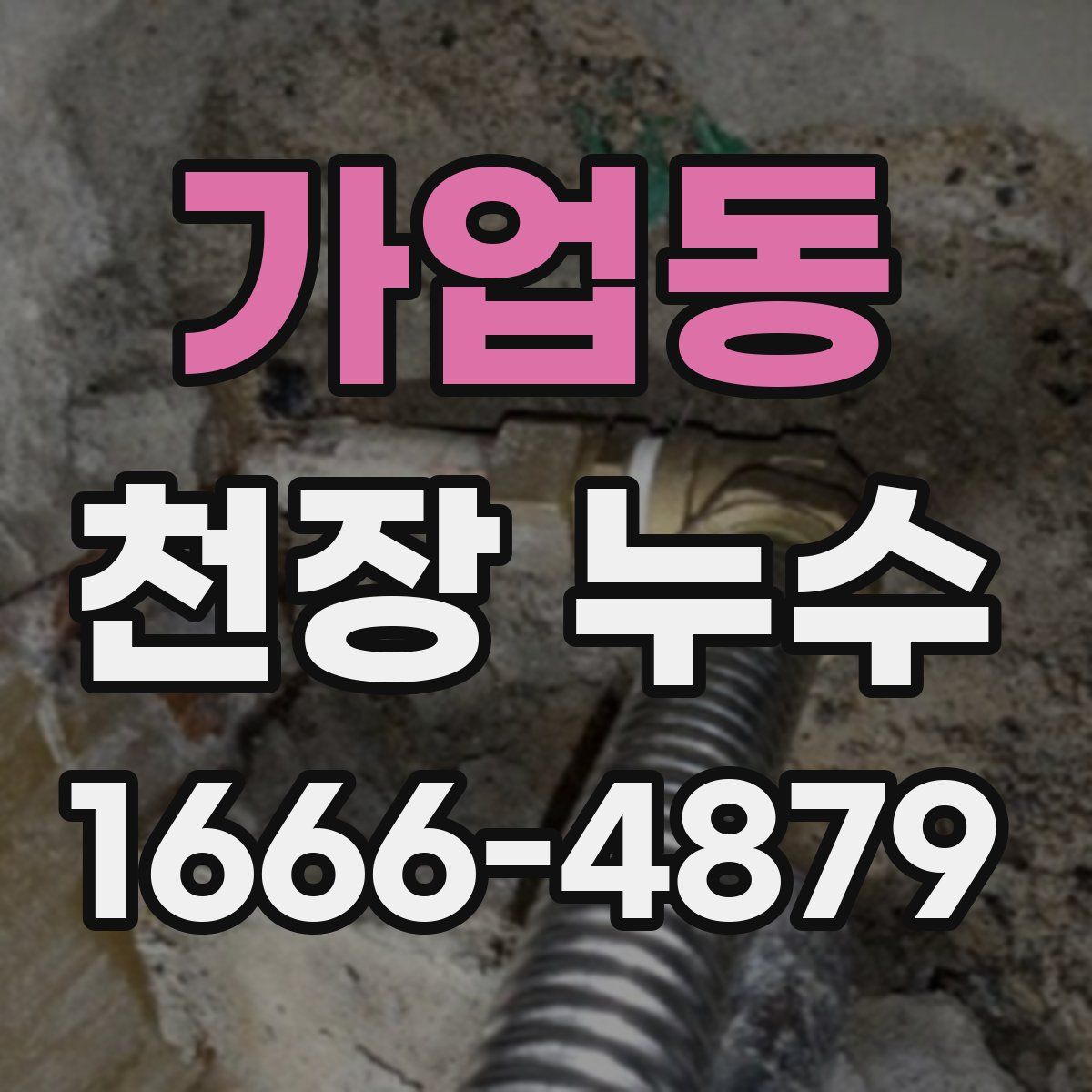 가업동 천장 누수