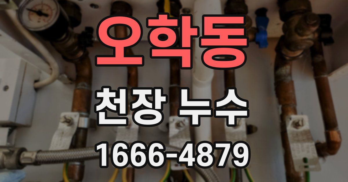 오학동 천장 누수
