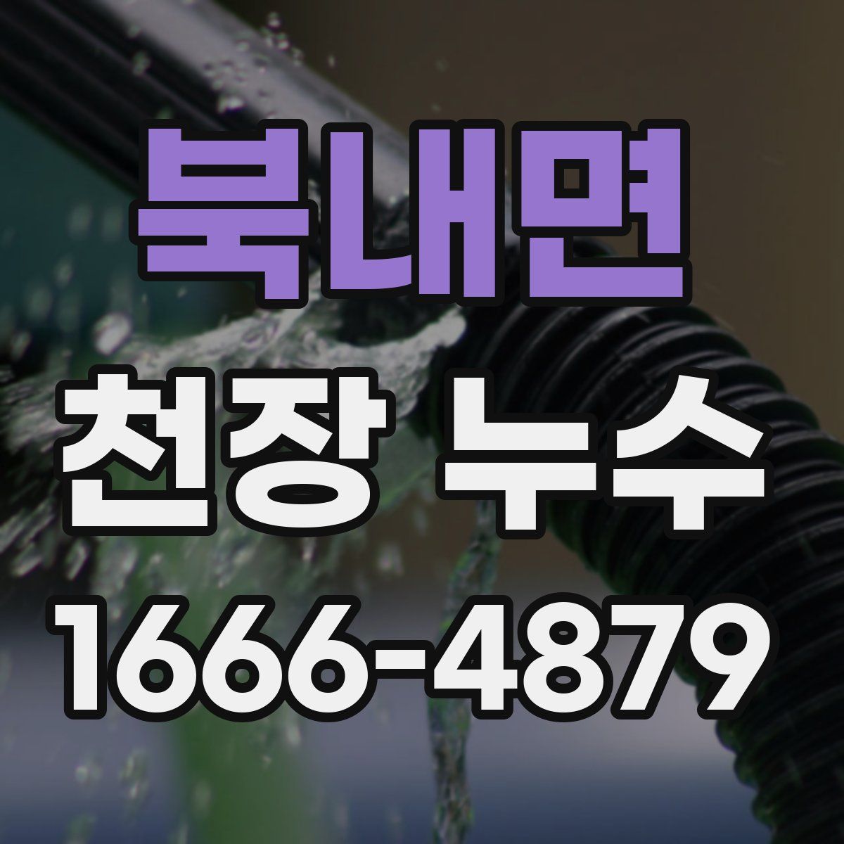 북내면 천장 누수