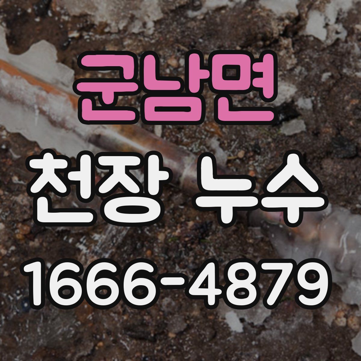 군남면 천장 누수
