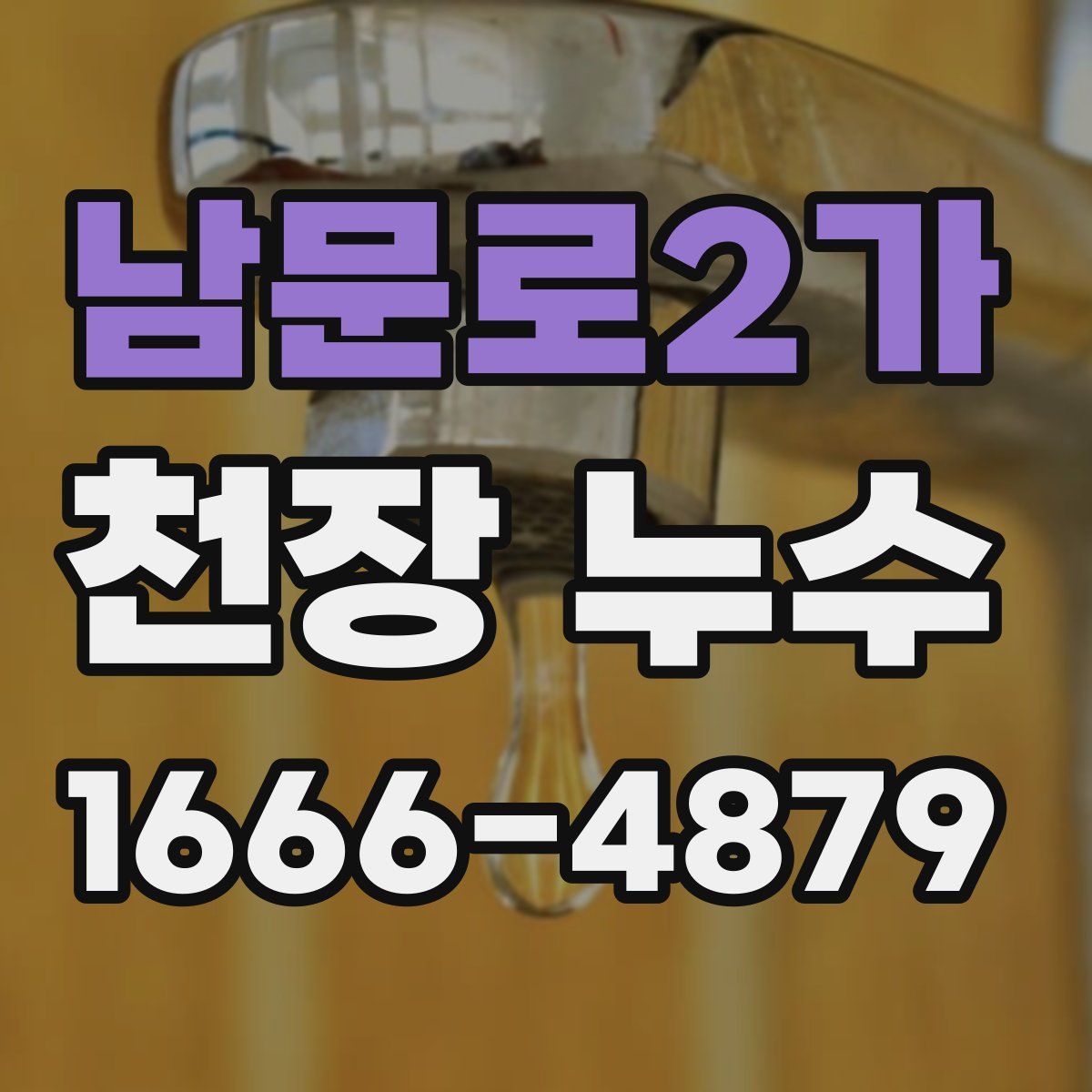 남문로2가 천장 누수