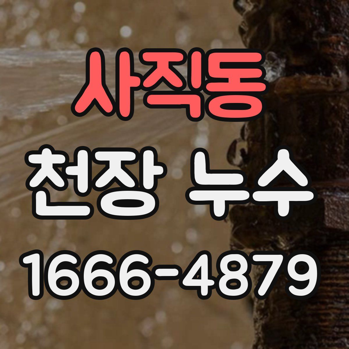 사직동 천장 누수