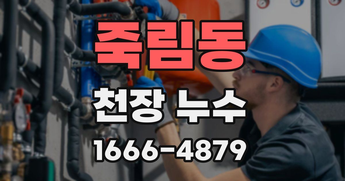 죽림동 천장 누수