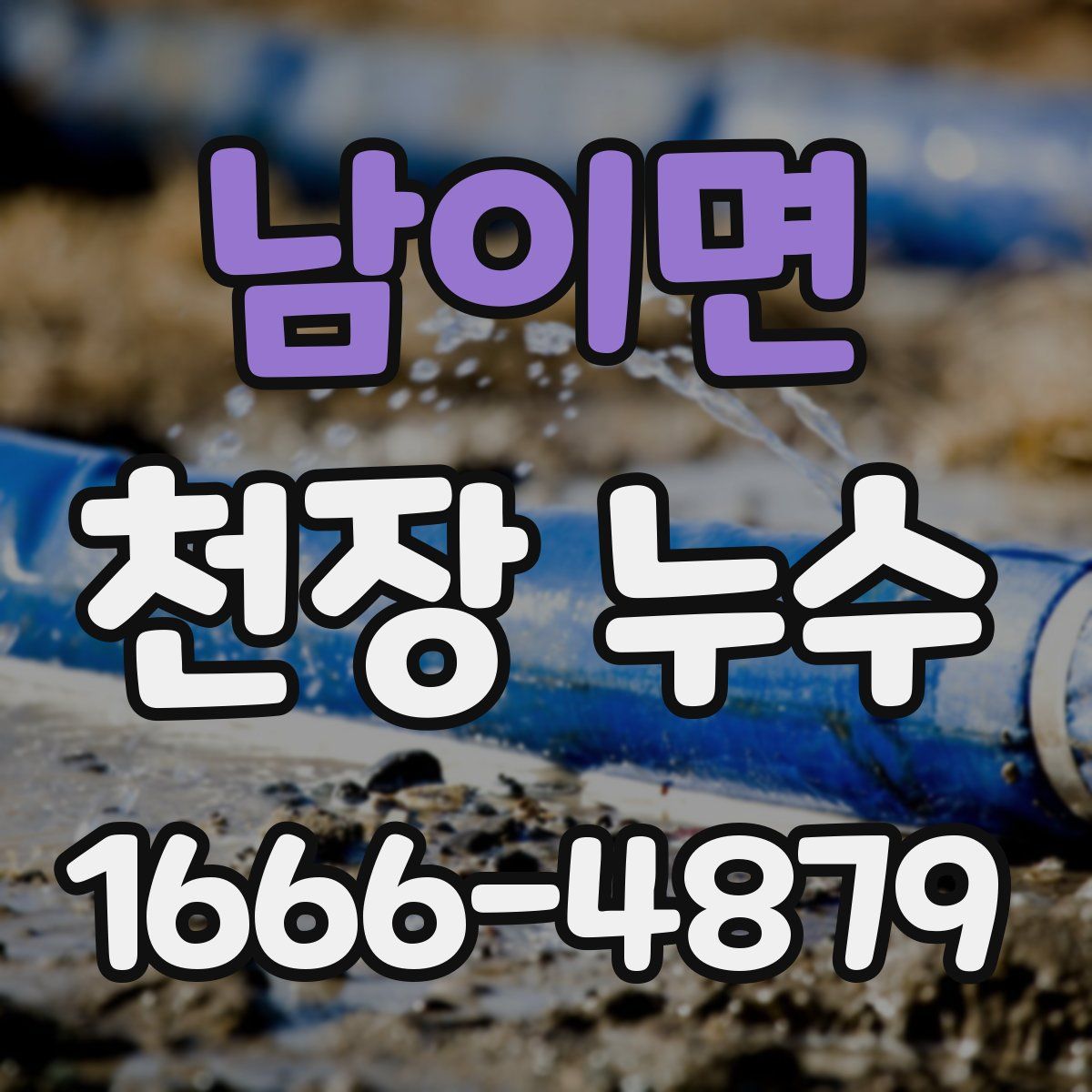 남이면 천장 누수