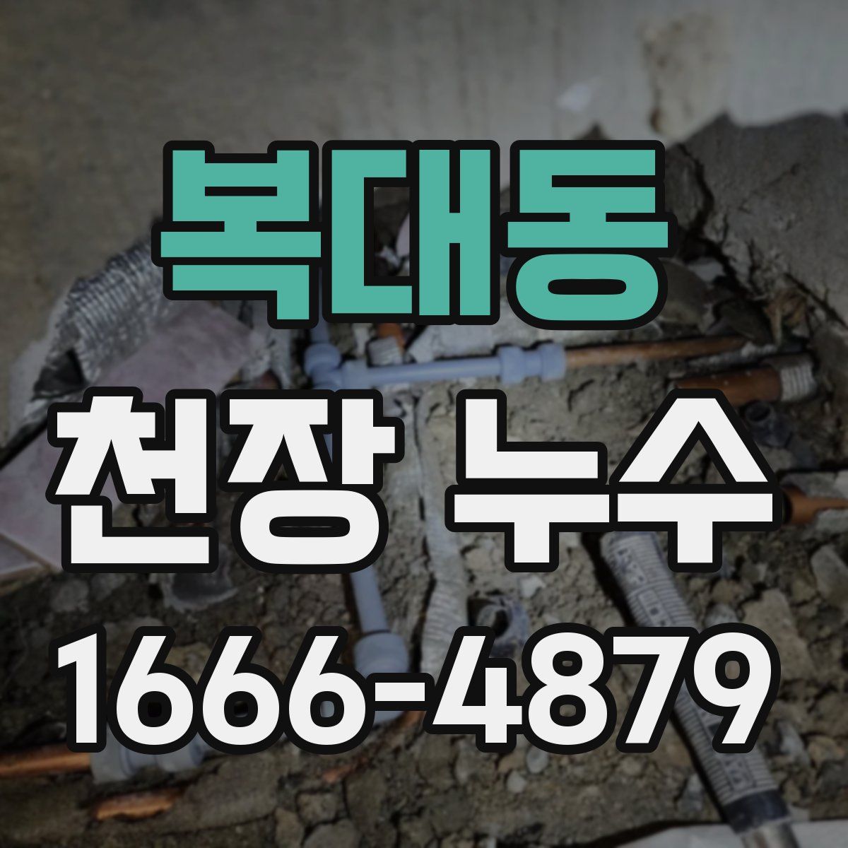 복대동 천장 누수