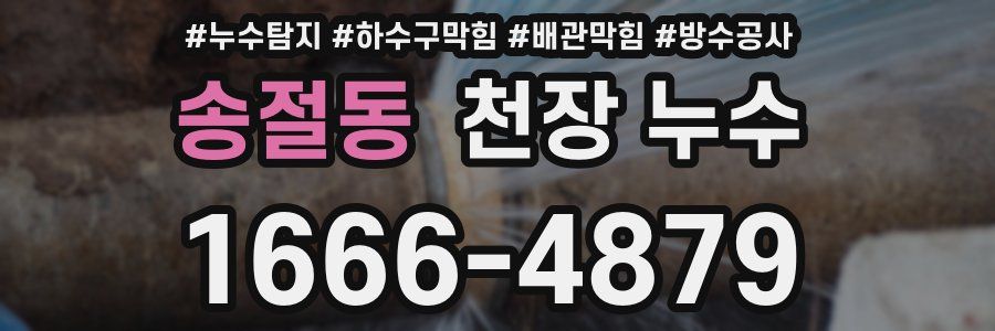 송절동 천장 누수