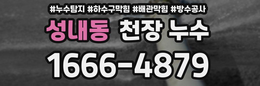 성내동 천장 누수
