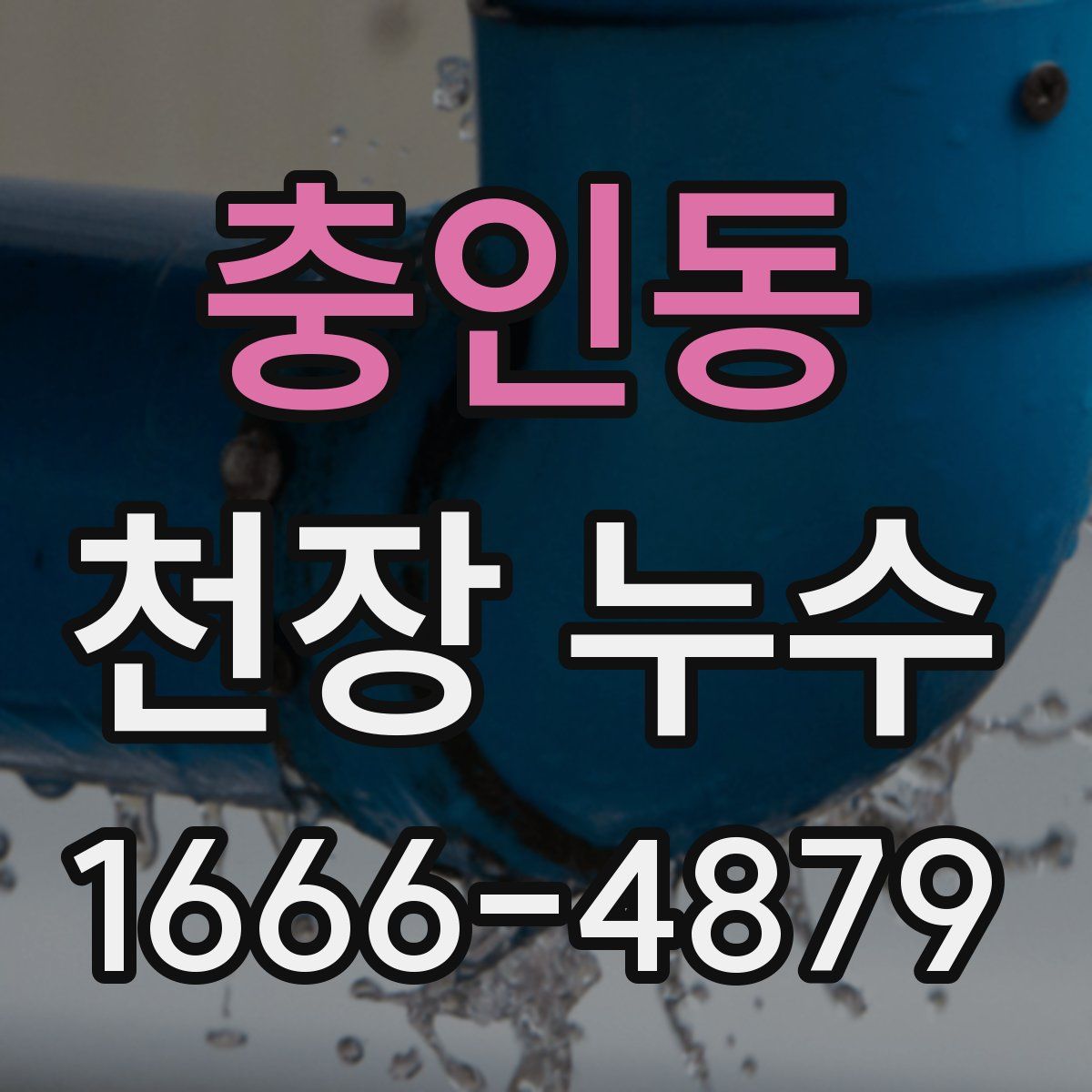 충인동 천장 누수
