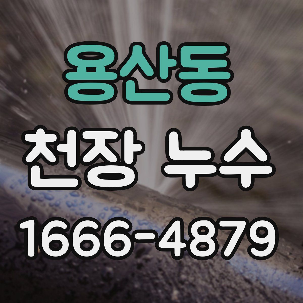 용산동 천장 누수