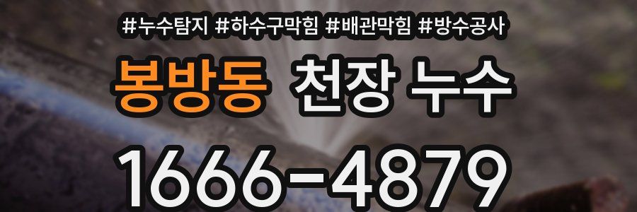 봉방동 천장 누수