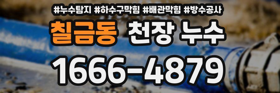 칠금동 천장 누수