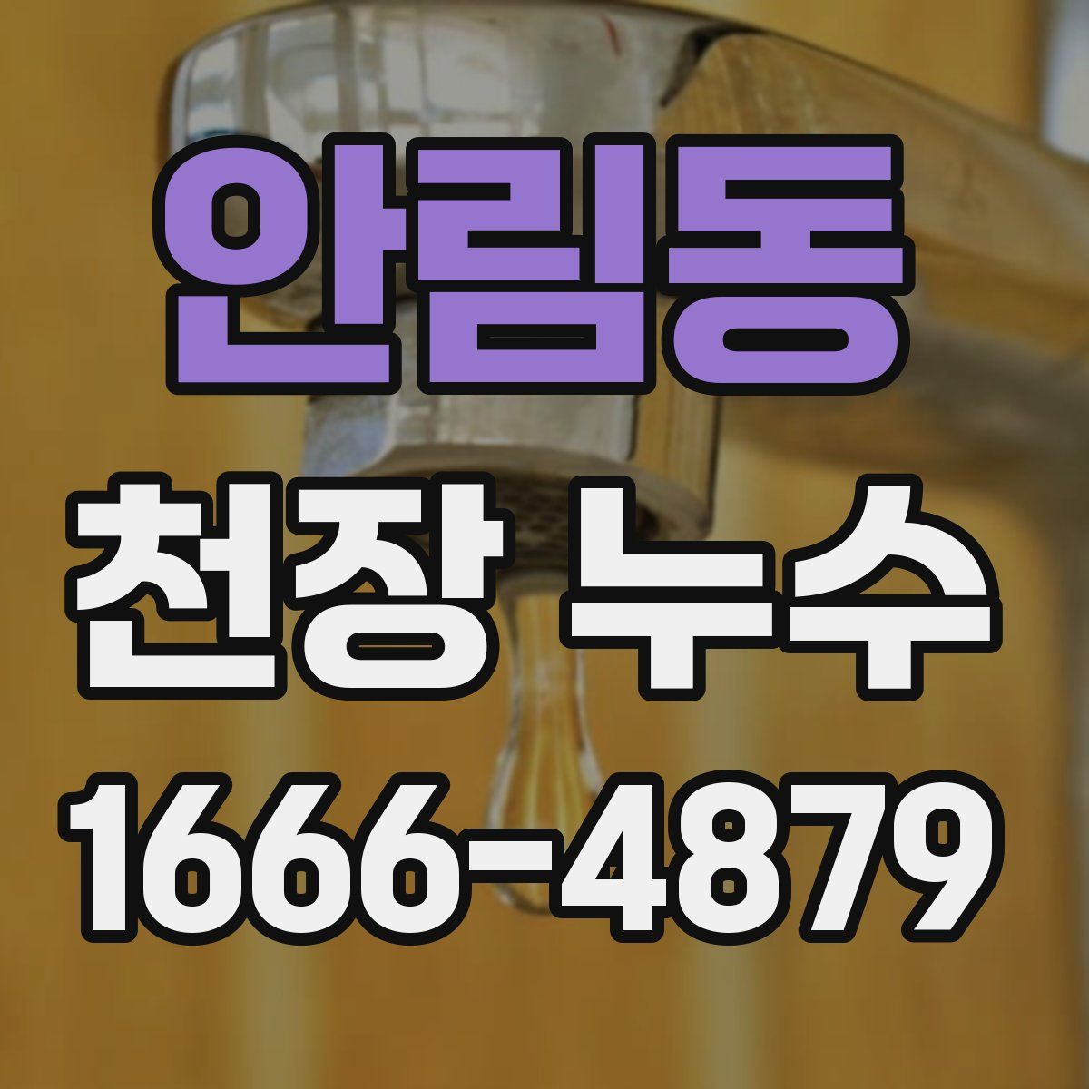 안림동 천장 누수
