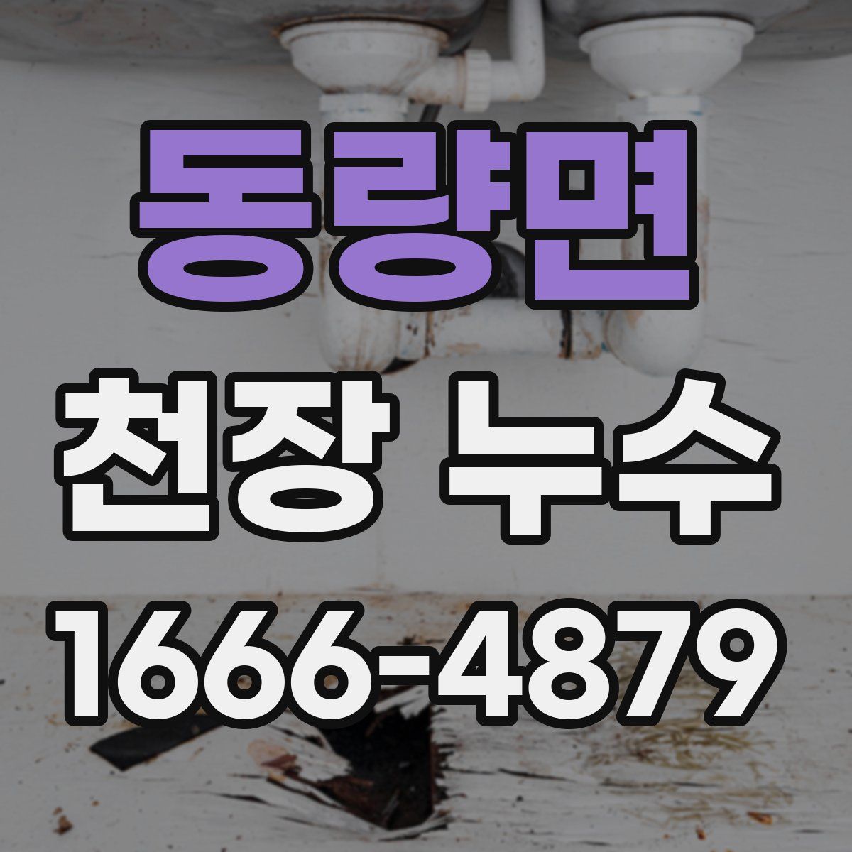 동량면 천장 누수