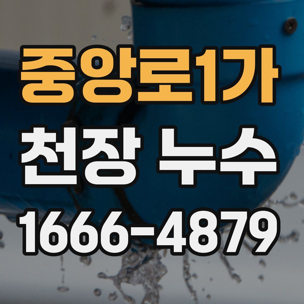중앙로1가 천장 누수