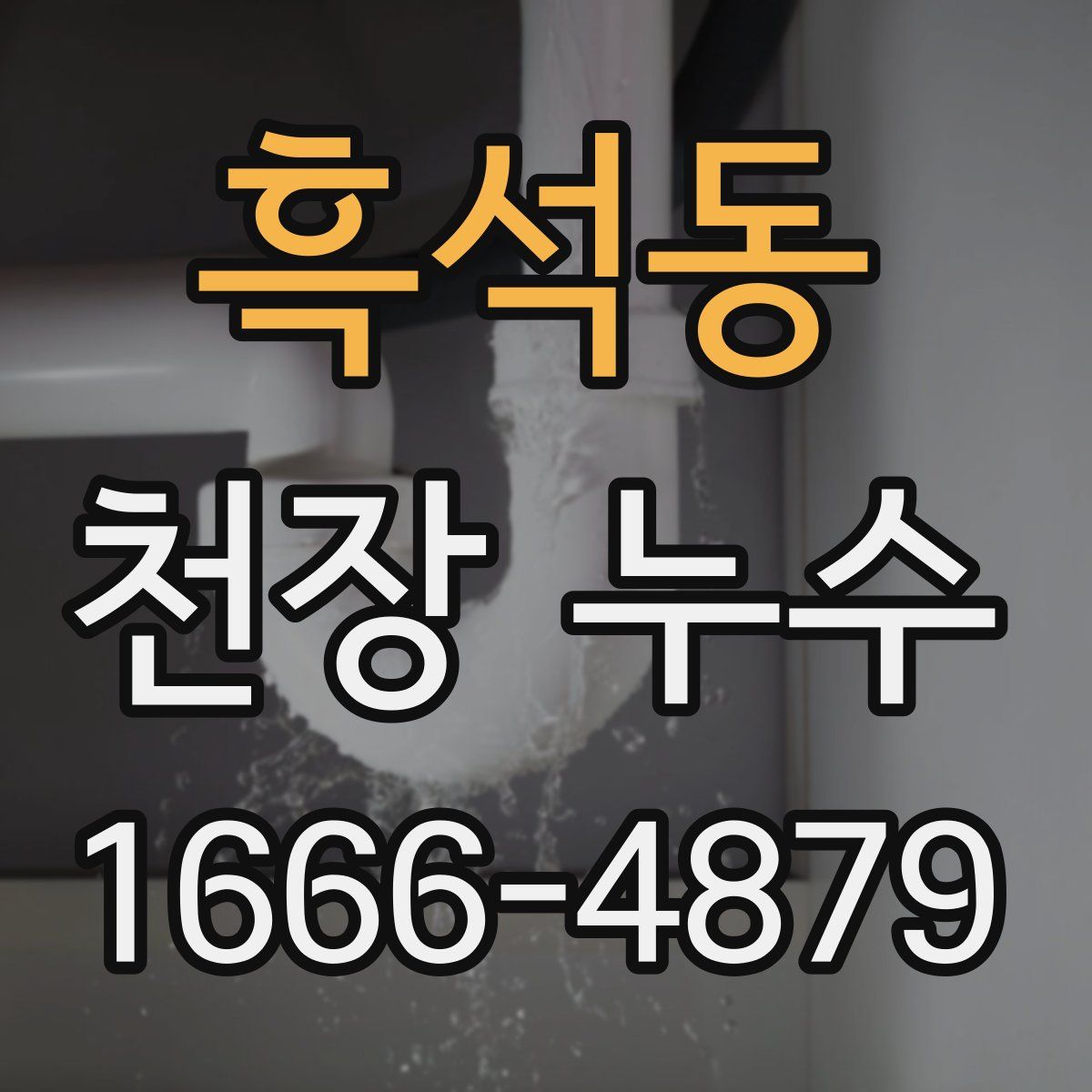 흑석동 천장 누수