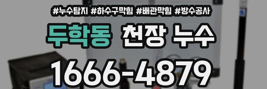 두학동 천장 누수