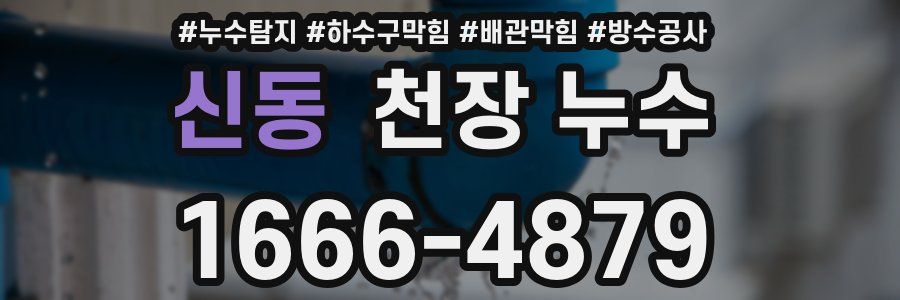 신동 천장 누수