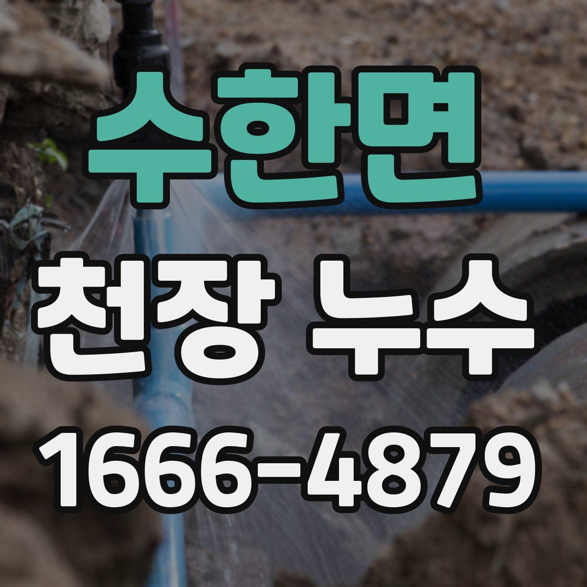 수한면 천장 누수